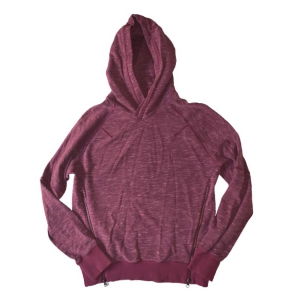 Lululemon Om & Roam Pullover Hoodie Rust Berry Red - Picture 3 of 15